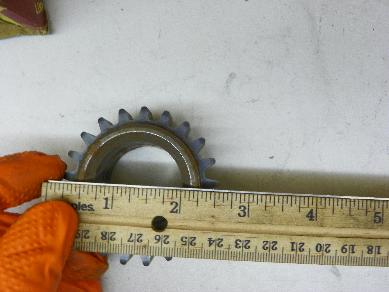Link-Belt S306 Crankshaft Sprocket NORS for vintage auto restoration. - Image 6