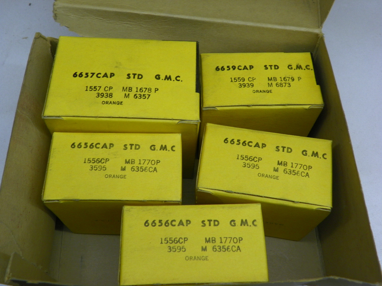 Michigan 831P Standard Crankshaft Main Bearings for 1955 Pontiac GMC V8 restoration - Image 6