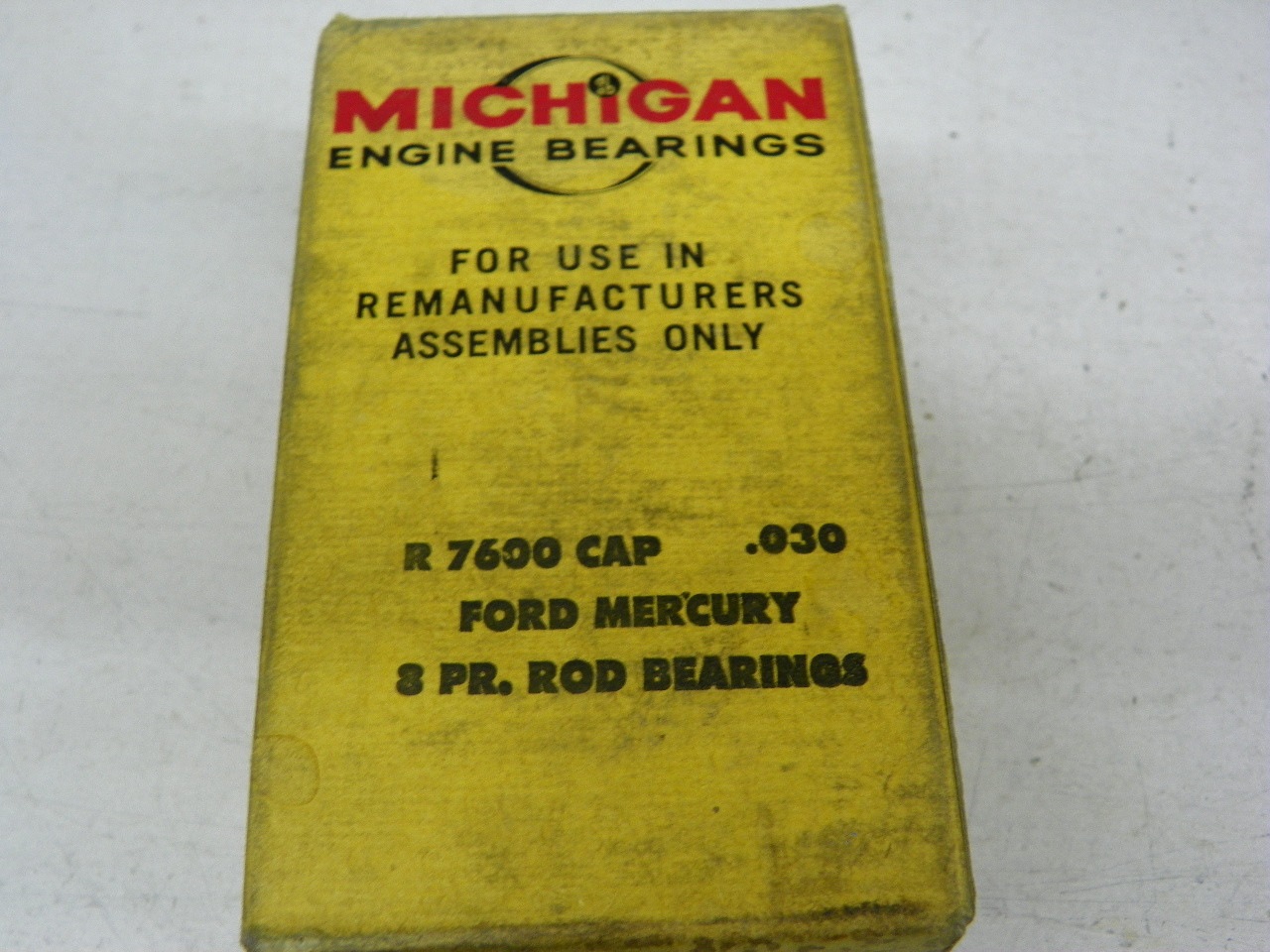 Michigan R7600CAP030 Connecting Rod Bearings .030 US for Ford Small Block V8 1962-1974 restoration - Image 3
