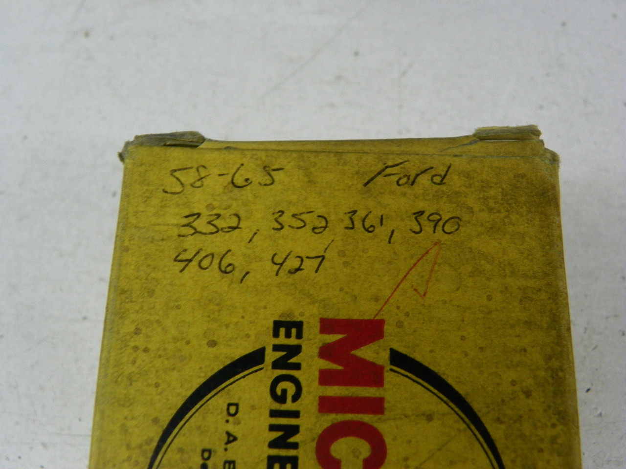 Michigan R7300A CAP .020 Rod Bearings for Ford Mercury FE FT V8 1958-1978 restoration - Image 4