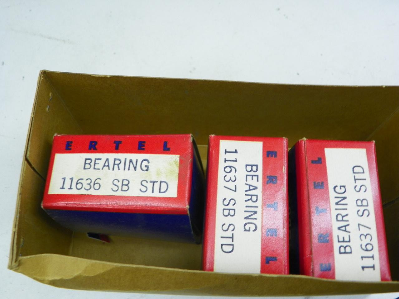 Ertel 1759M Partial Engine Main Bearing Set (Positions 1, 2-4) for 1950-1953 Buick restoration. - Image 3