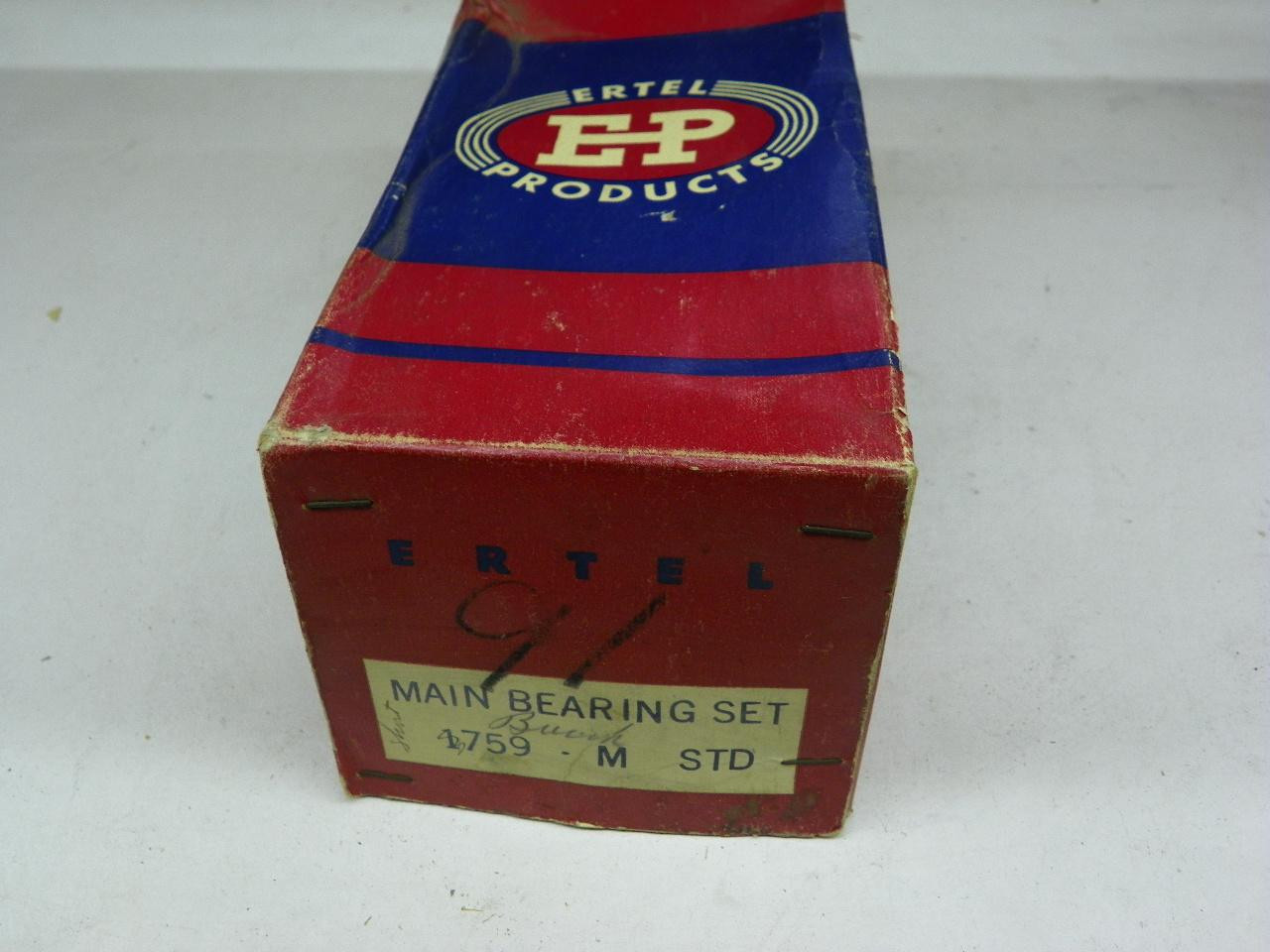 Ertel 1759M Partial Engine Main Bearing Set (Positions 1, 2-4) for 1950-1953 Buick restoration. - Image 1