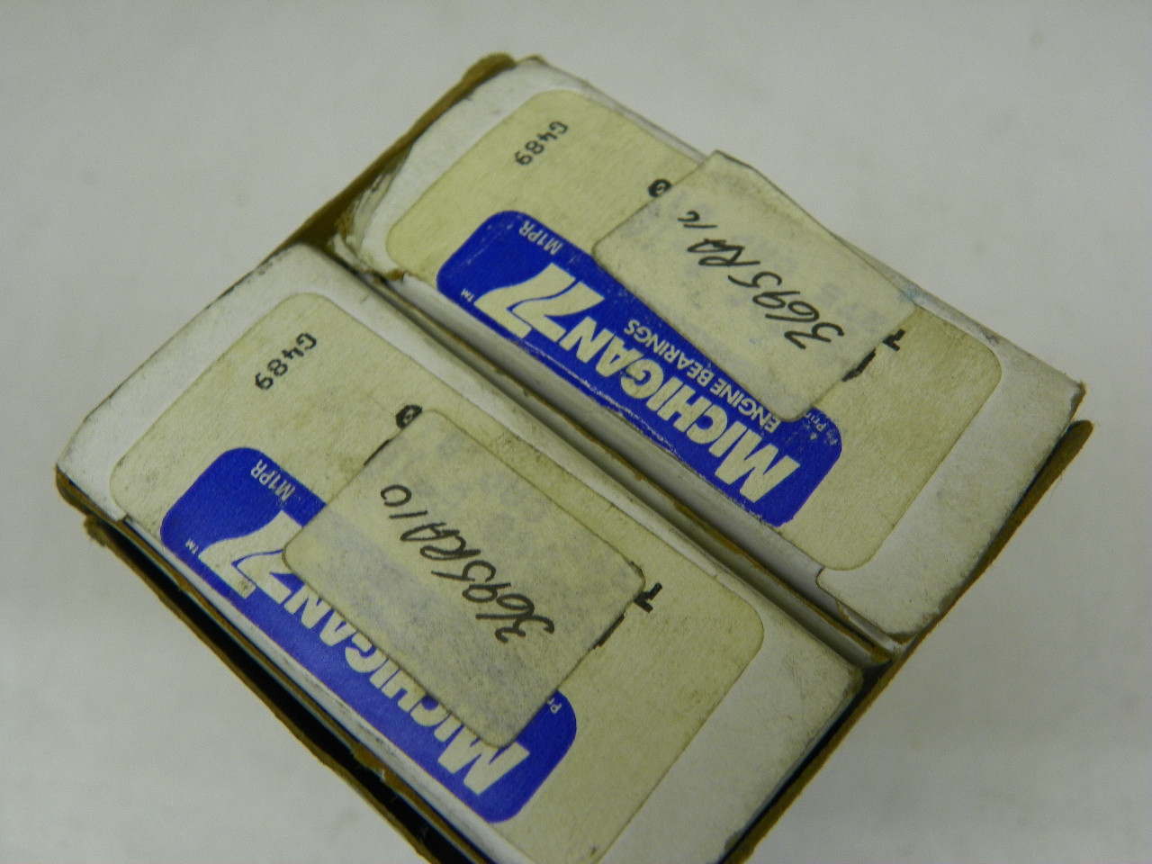 Michigan 7 CD-600 G-10 7375CAP .010 Connecting Rod Bearings for vintage auto restoration. - Image 3