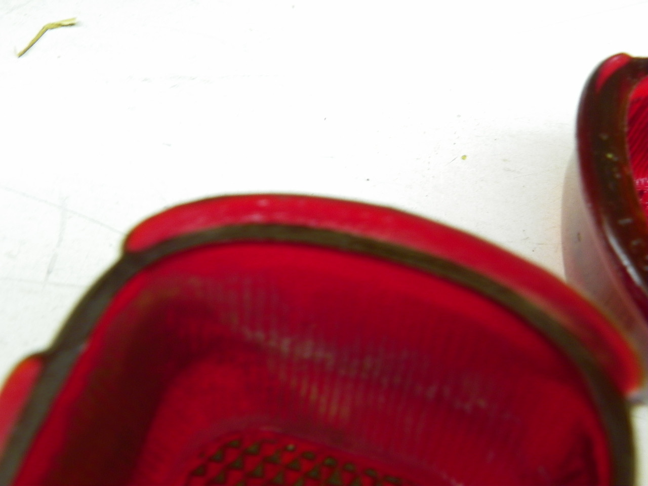 Hudson C3-15241 Taillight Lens for 1948-1951 Hudson Super Six Commodore Wasp Hornet restoration. - Image 8