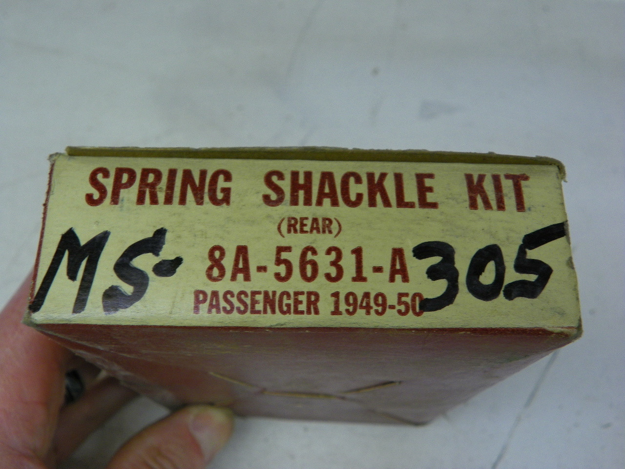 FoMoCo 8A-5631-A Rear Spring Shackle Kit for 1949-1950 Ford Passenger Car restoration. - Image 2