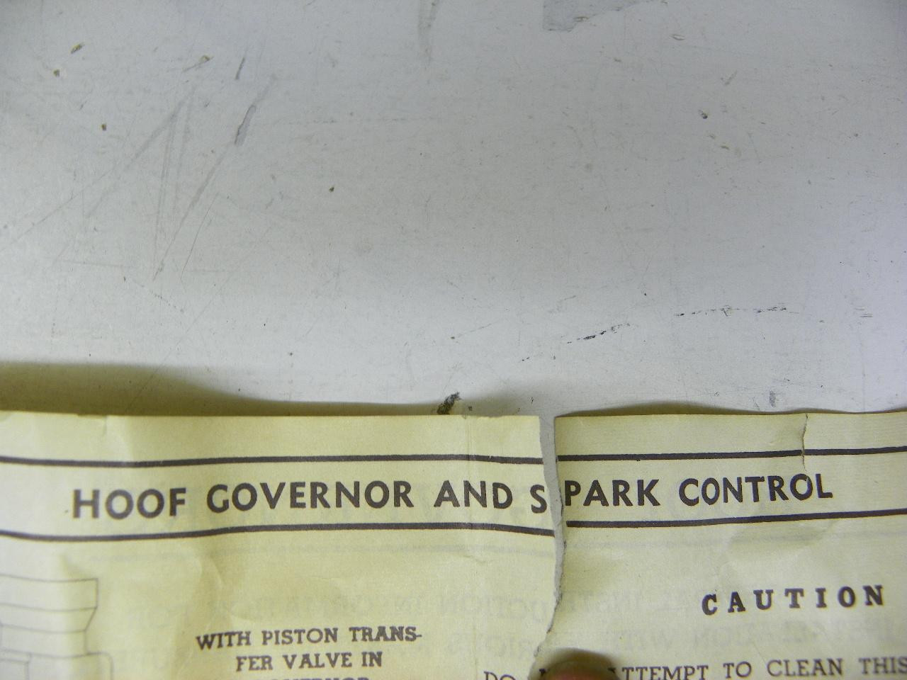 Hoof S 204 Governor for vintage auto restoration. - Image 10
