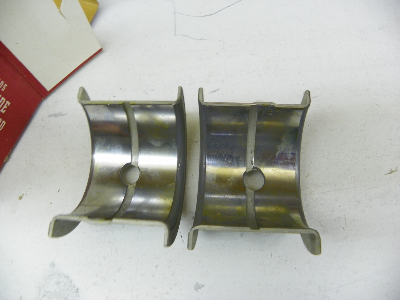 Wards Riverside 61178 Main Bearing Set for 1937-1939 Ford Flathead V8 60 HP restoration. - Image 9