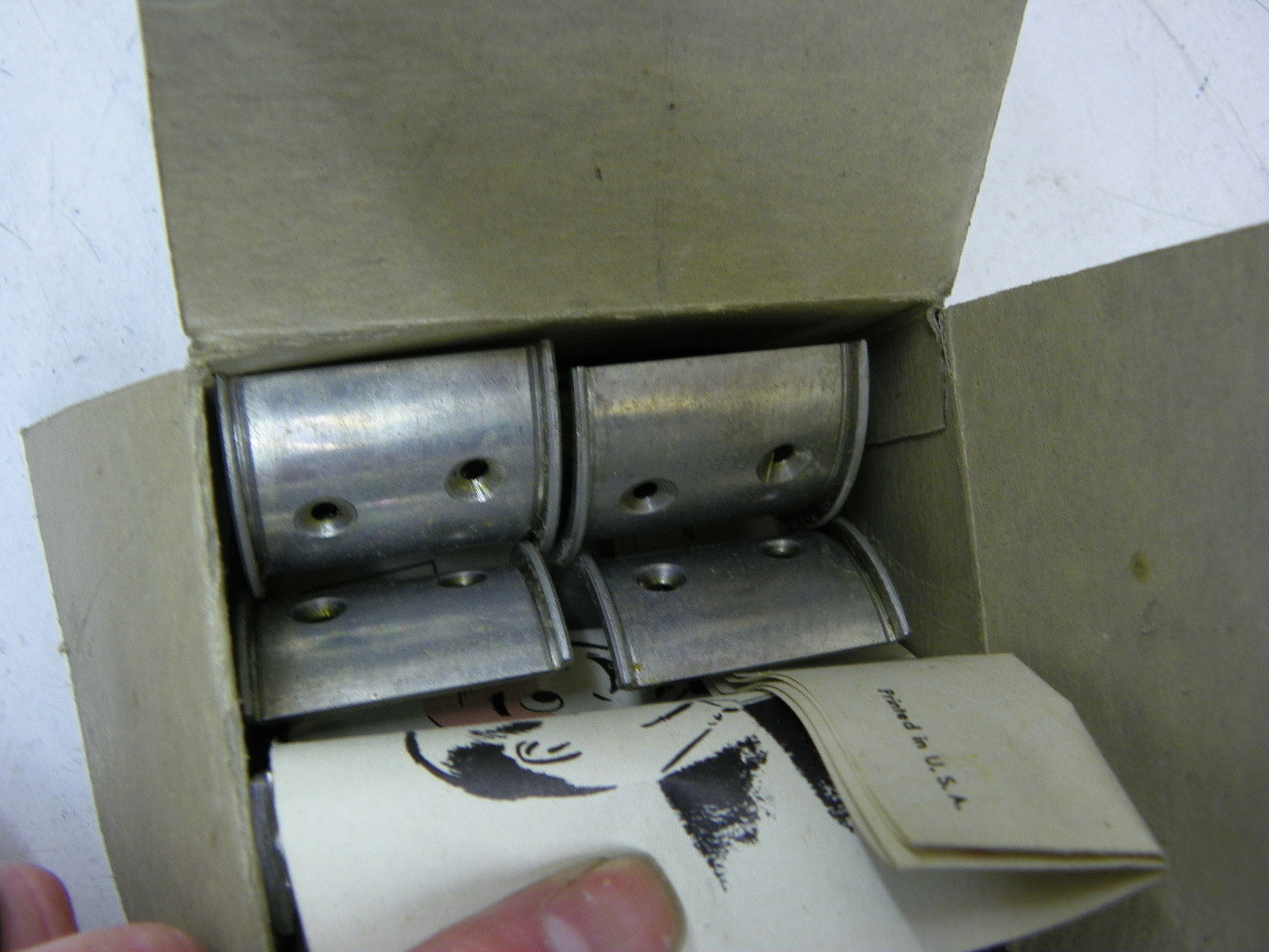 Ford FB-25 Connecting Rod Bearings for 1937-1939 Ford V8 60 HP restoration. - Image 4