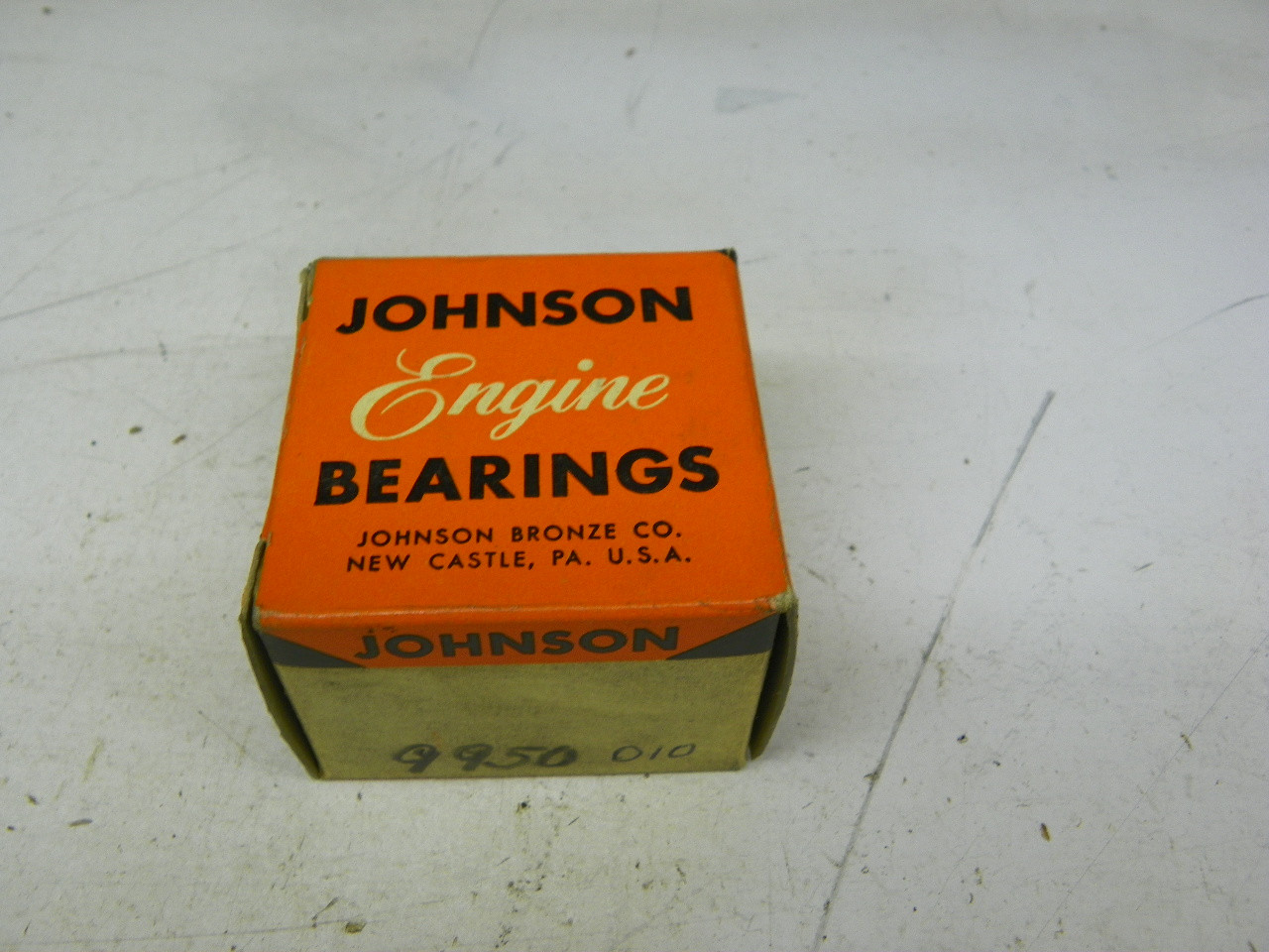 Johnson 9950CA .010 Connecting Rod Bearing for 1940 Ford V8 60HP restoration. - Image 1