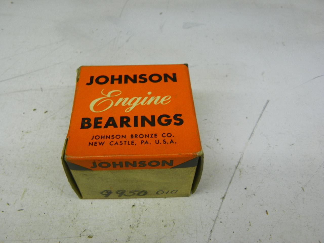 Johnson 9950CA .010 Connecting Rod Bearing for 1940 Ford V8 60HP restoration. - Image 1