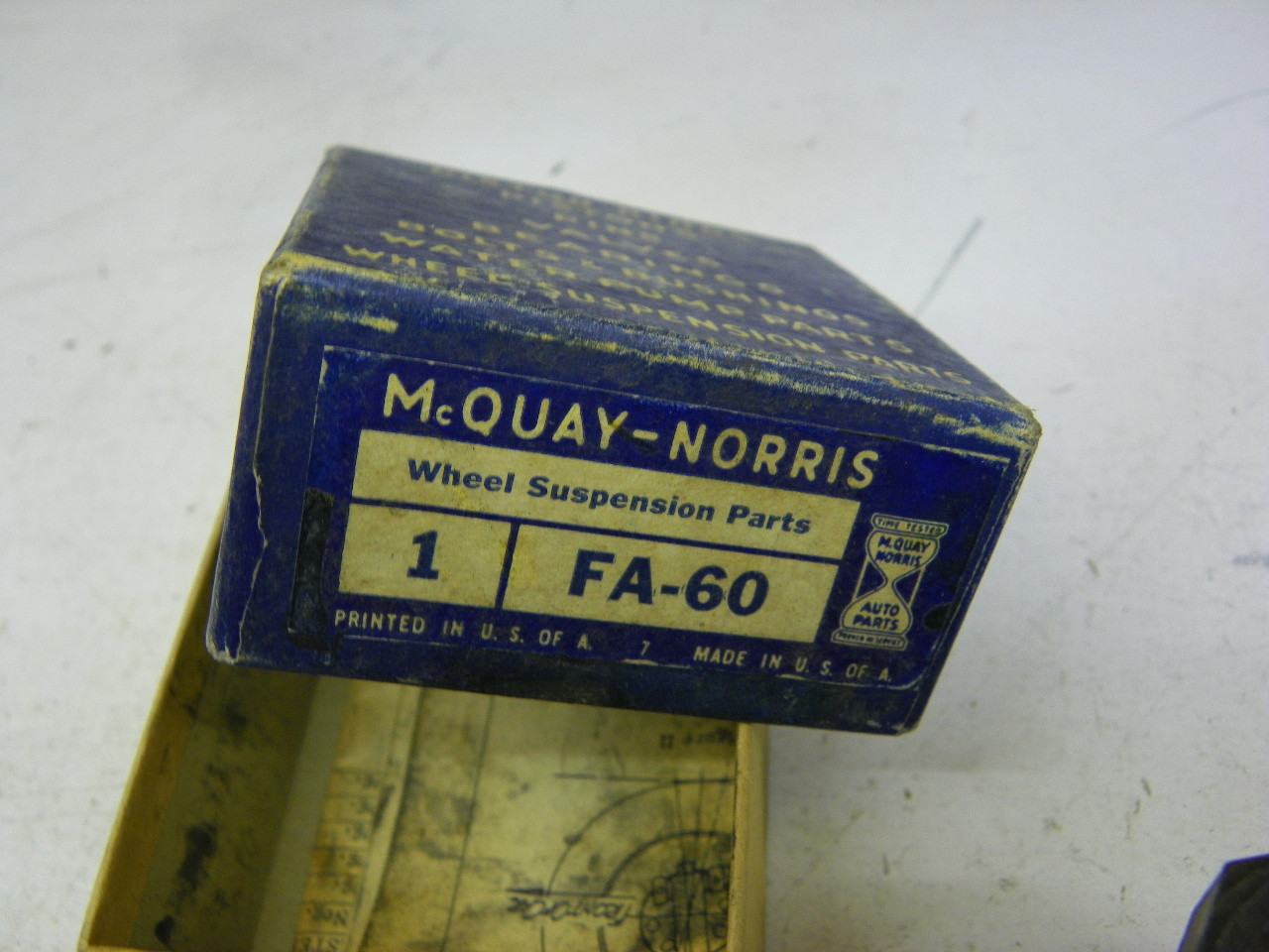 McQuay-Norris FA-60 King Pin Bushing for 1939 Dodge D11 Plymouth P7 P8 restoration. - Image 4