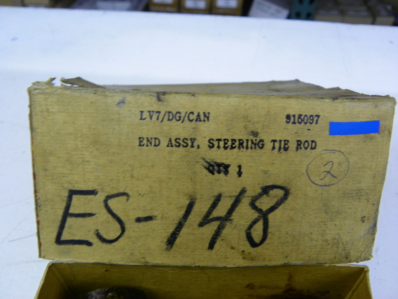 Aftermarket ES-148 Steering Tie Rod End for 1941-1945 Dodge WC Series Army Trucks restoration. - Image 2