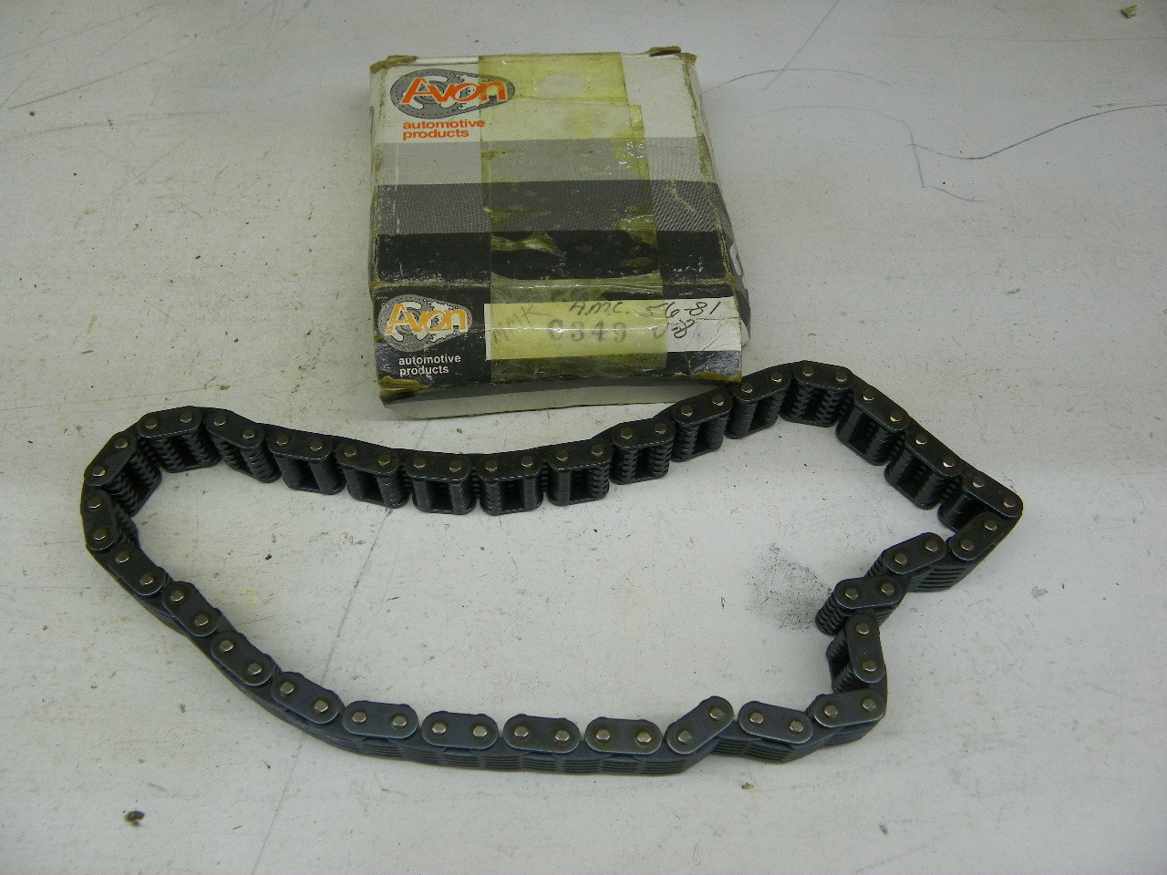 AVON C349 Timing Chain for 1964-1987 AMC Jeep 199 232 258 6-Cyl restoration. - Image 1