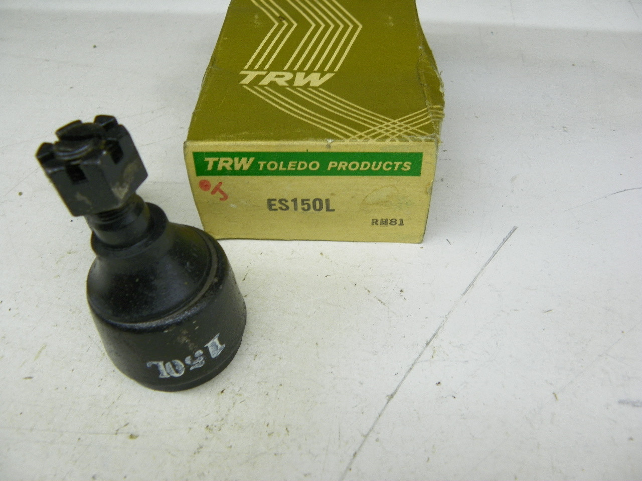 TRW ES150L Left Outer Tie Rod End for 1948-1956 Ford F-Series Trucks restoration. - Image 1