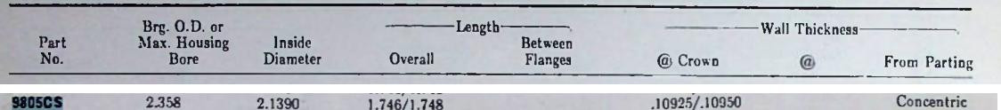 Federal-Mogul 9805CS Connecting Rod Bearings for 1938-1948 Mercury Flathead V8 Heavy Duty restoration. - Image 11