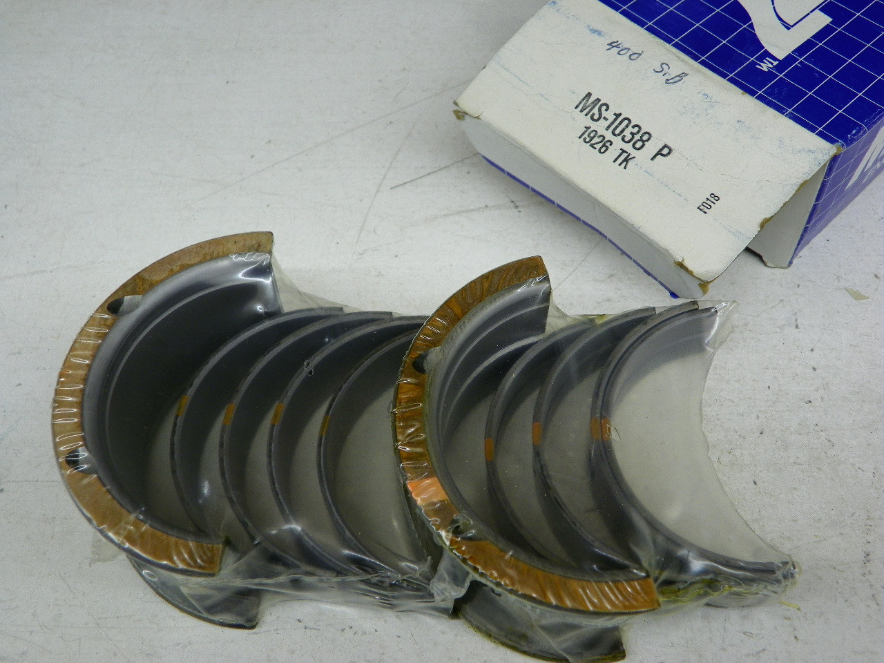 Michigan MS-1038P Main Bearings for 1970-1980 Chevrolet 400 V8 restoration - Image 3