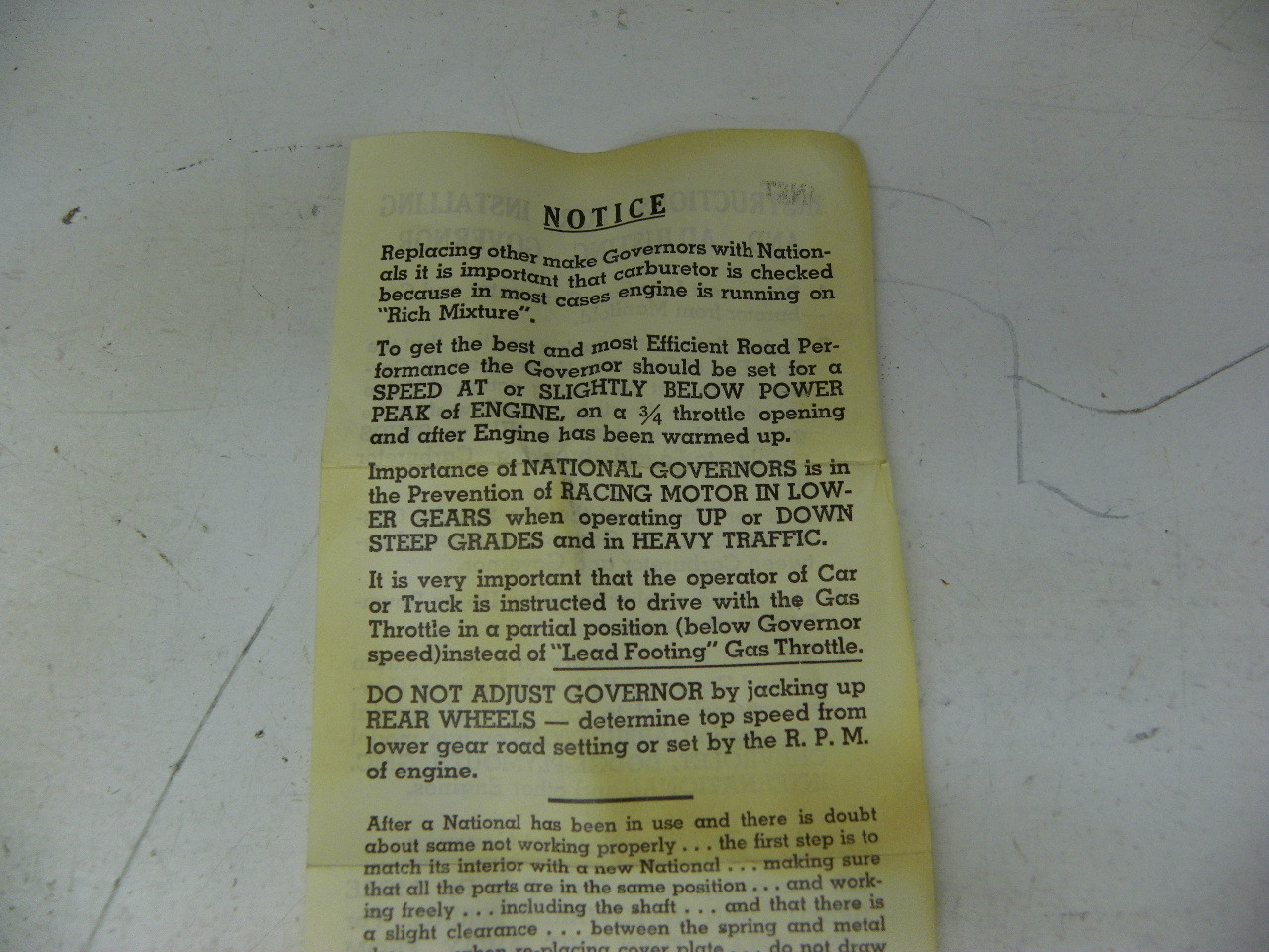 National Governor G-100 Junior Model Governor for Ford 6 Cylinder engines restoration. - Image 10