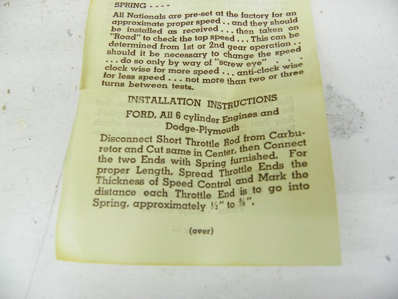 National Governor G-100 Junior Model Governor for Ford 6 Cylinder engines restoration. - Image 14