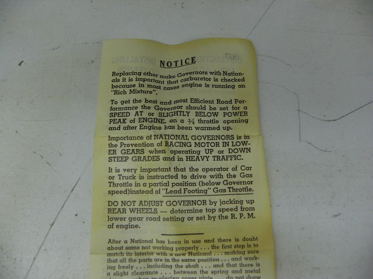 National Governor G-100 Junior Model Governor for Ford 6 Cylinder engines restoration. - Image 10
