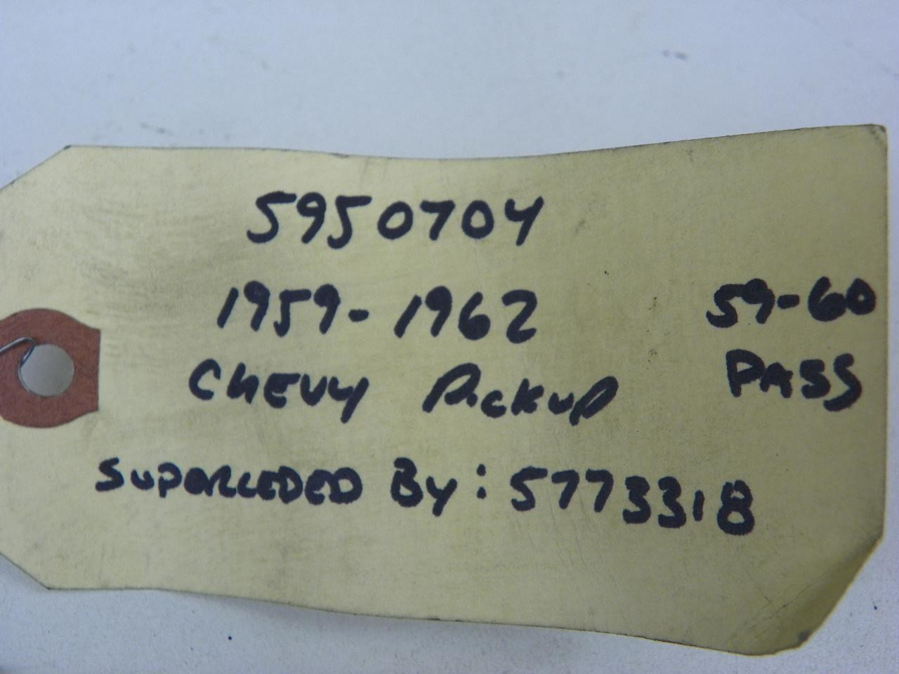Chevrolet 5950704 Turn Signal Switch Plate for 1959-1962 Chevy Pickup restoration. - Image 2