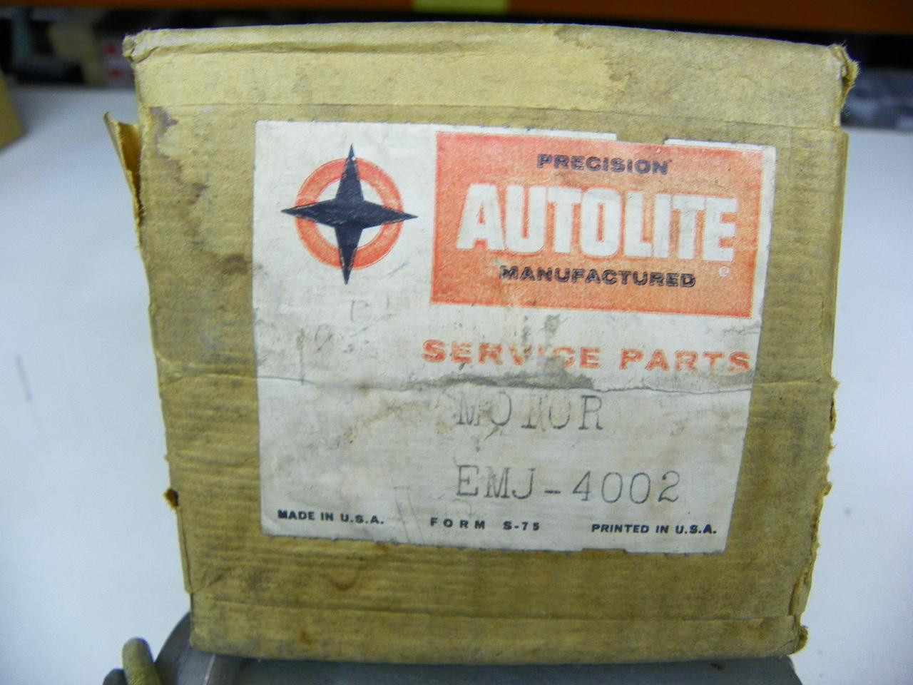 Autolite EMJ-4002 Electric Motor for vintage auto restoration - Image 2