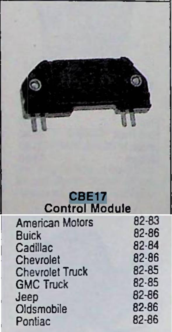 Borg Warner CBE17 Control Module for 1982-1986 GM AMC Jeep restoration. - Image 6