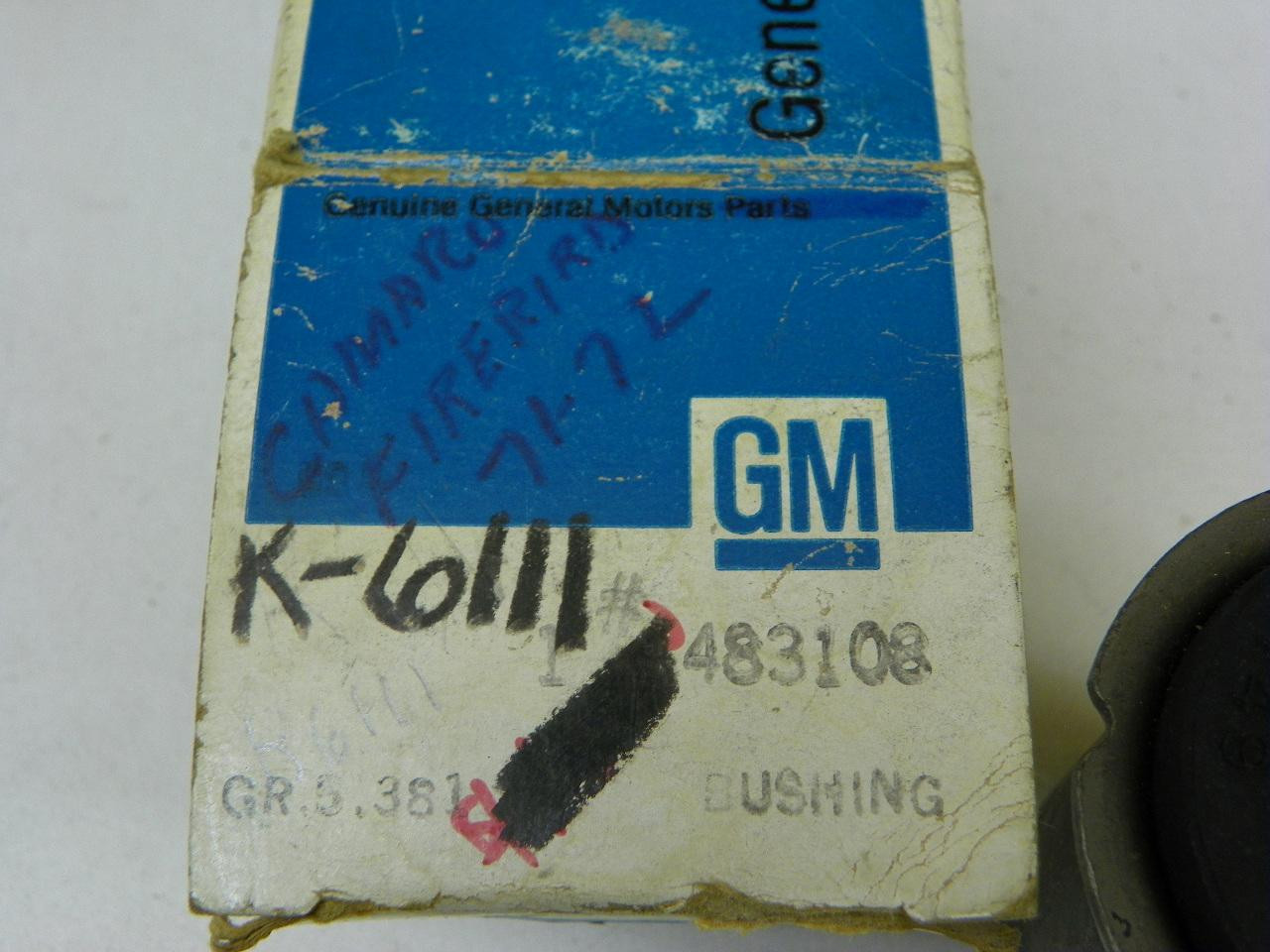 GM 483108 Bushing for 1971-1972 Chevrolet Camaro Pontiac Firebird Rear Axle restoration. - Image 2