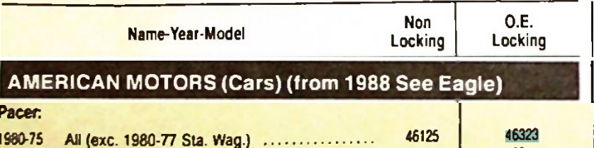Stant G761 Locking Gas Cap for 1975-1988 AMC Pacer Gremlin Hornet Javelin Matador restoration. - Image 6