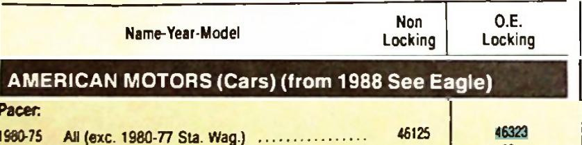 Stant G761 Locking Gas Cap for 1975-1988 AMC Pacer Gremlin Hornet Javelin Matador restoration. - Image 6