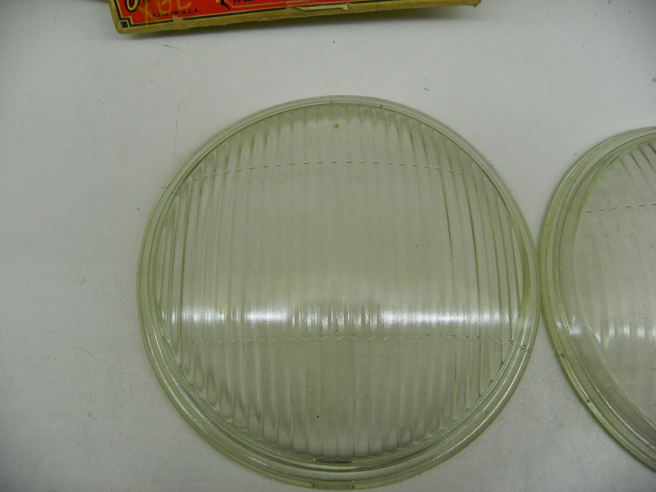 Lenex H-126 Headlamp Lenses for 1934-1935 Chevrolet Master Truck Federal restoration. - Image 5