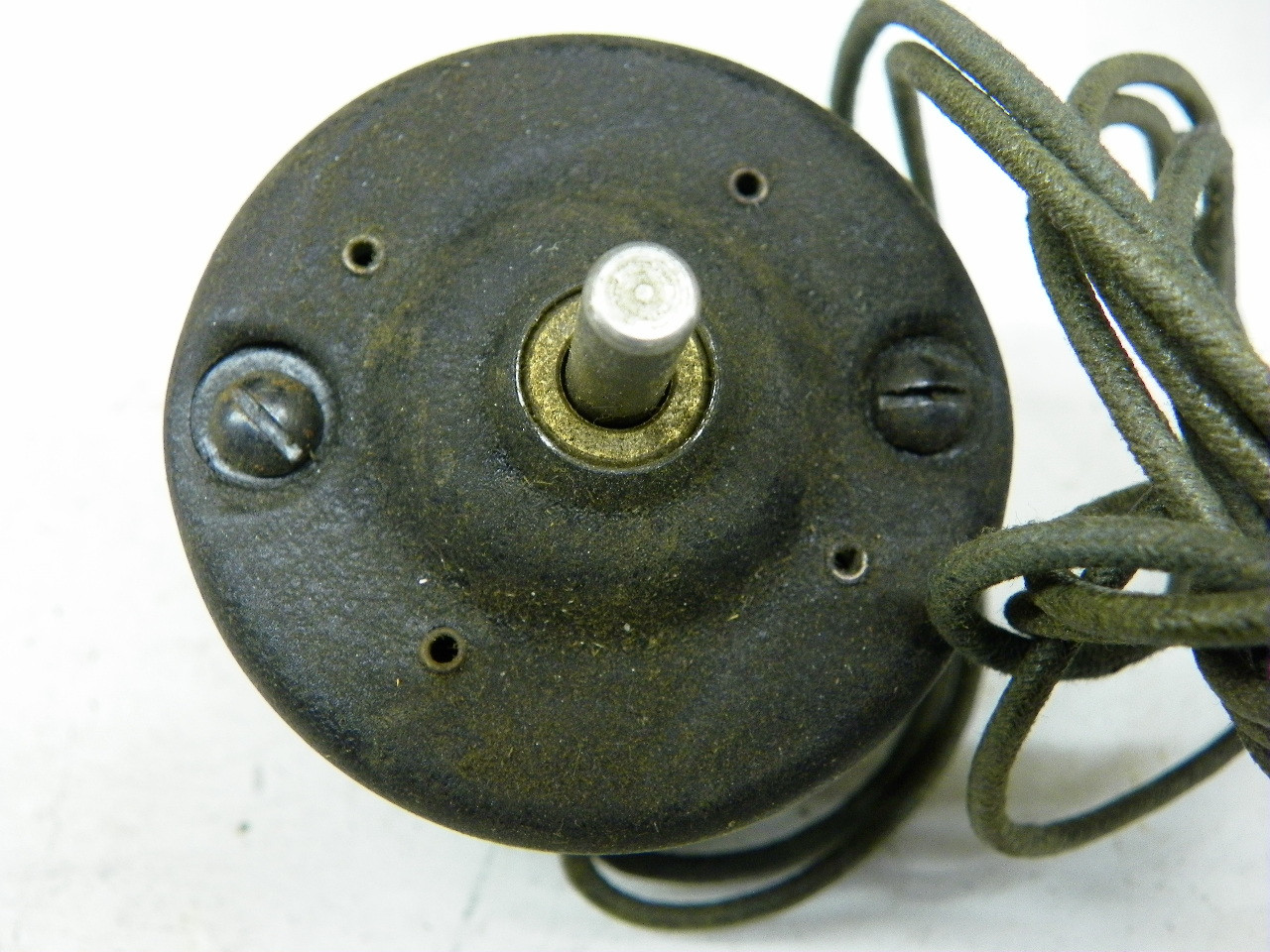 Vintage 704 Small Electric Motor 2 Wire 6 Volt NORS for restoration. - Image 2