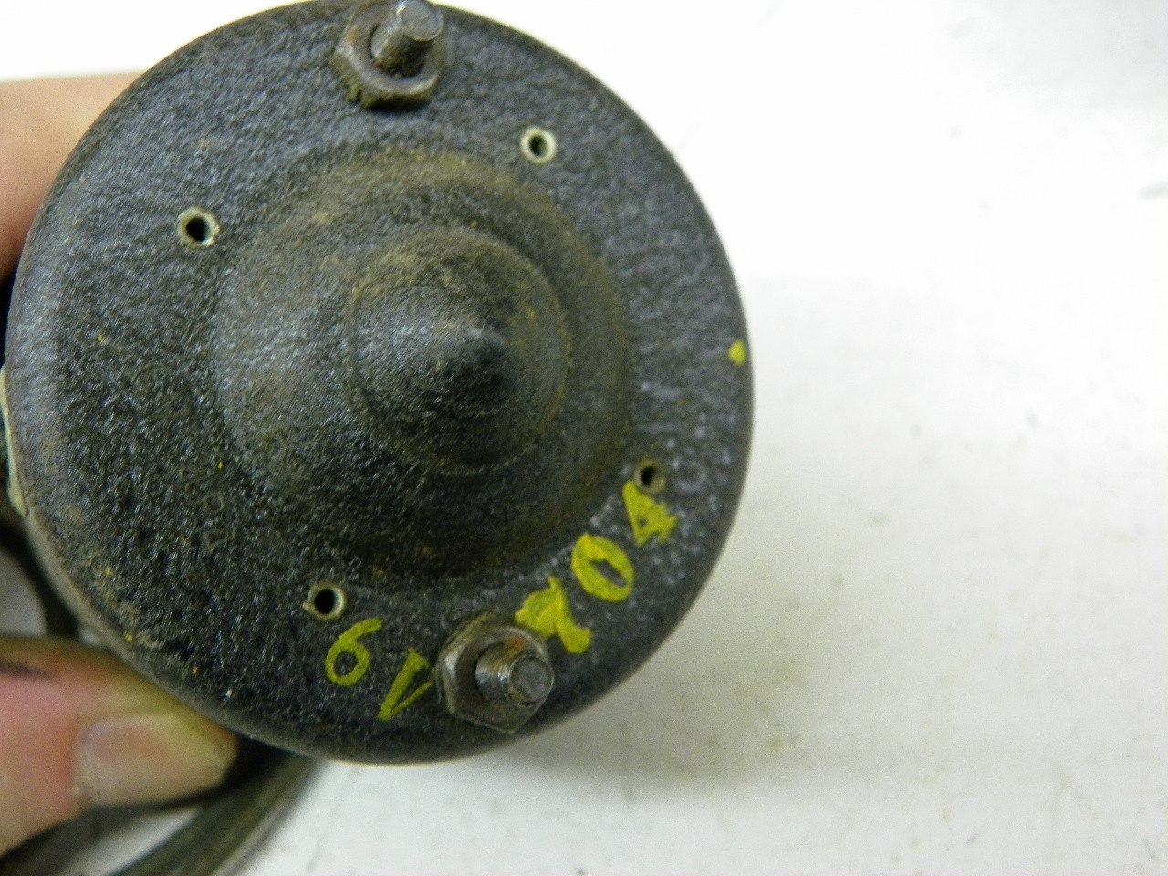 Vintage 704 Small Electric Motor 2 Wire 6 Volt NORS for restoration. - Image 4