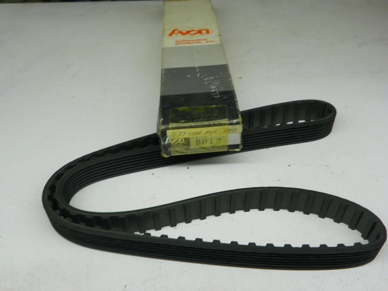 Avon B012 Timing Belt for 1971-1977 Chevrolet Vega 4-140 restoration. - Image 1