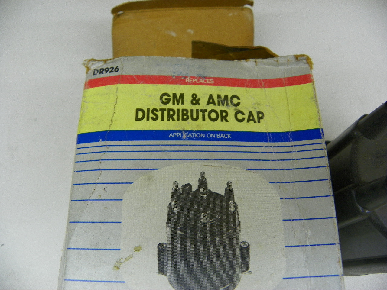 Wells AMPCO DR926 Distributor Cap for 1982-1986 GM AMC Jeep 6 Cylinder restoration. - Image 2