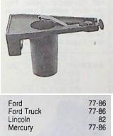 Motorcraft DR-314 D7DZ-12200-A Distributor Rotor for 1977-1986 Ford Lincoln Mercury restoration. - Image 7