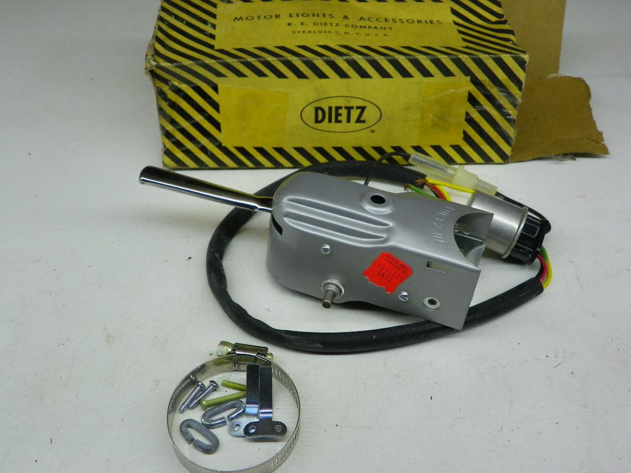 Dietz 111-NF Turn Signal Switch with Flasher for vintage auto restoration. - Image 1