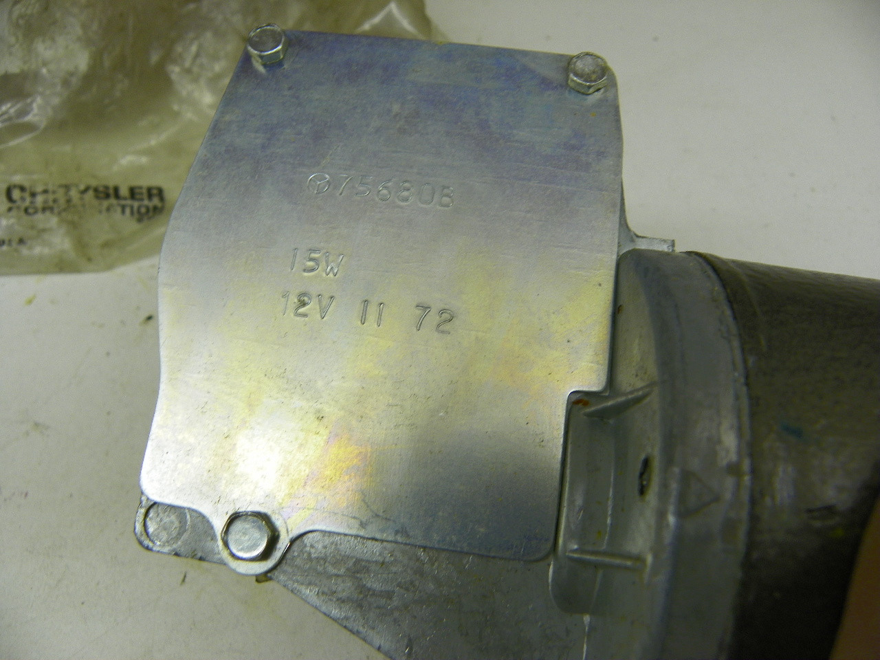 Lucas 75680 Windscreen Wiper Motor for restoration. - Image 8