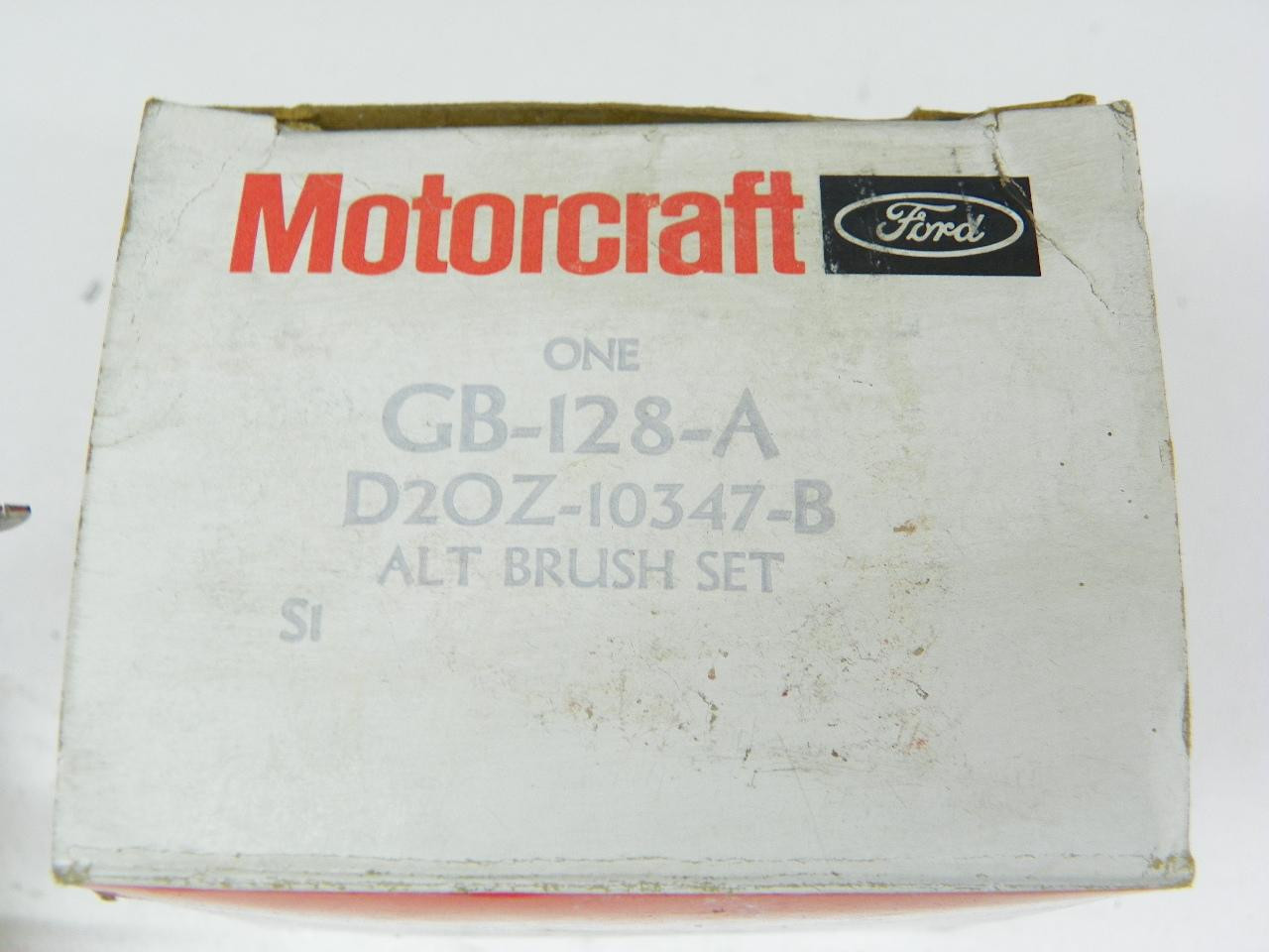 Motorcraft GB-128-A Alternator Brush Set NOS for vintage auto restoration. - Image 2