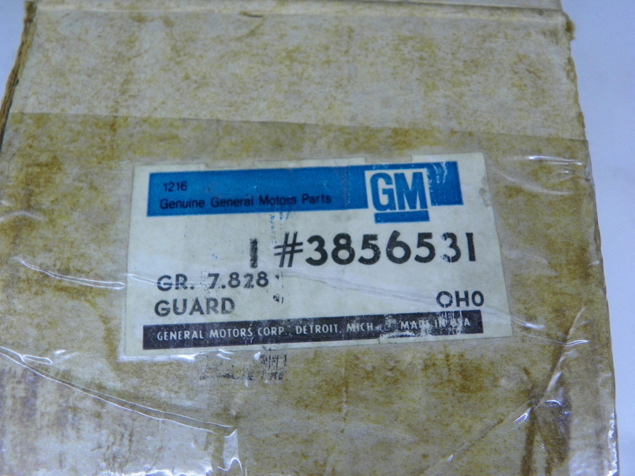 GM 3856531 LH Front Bumper Guard for 1965 Chevrolet Impala Bel Air restoration. - Image 2