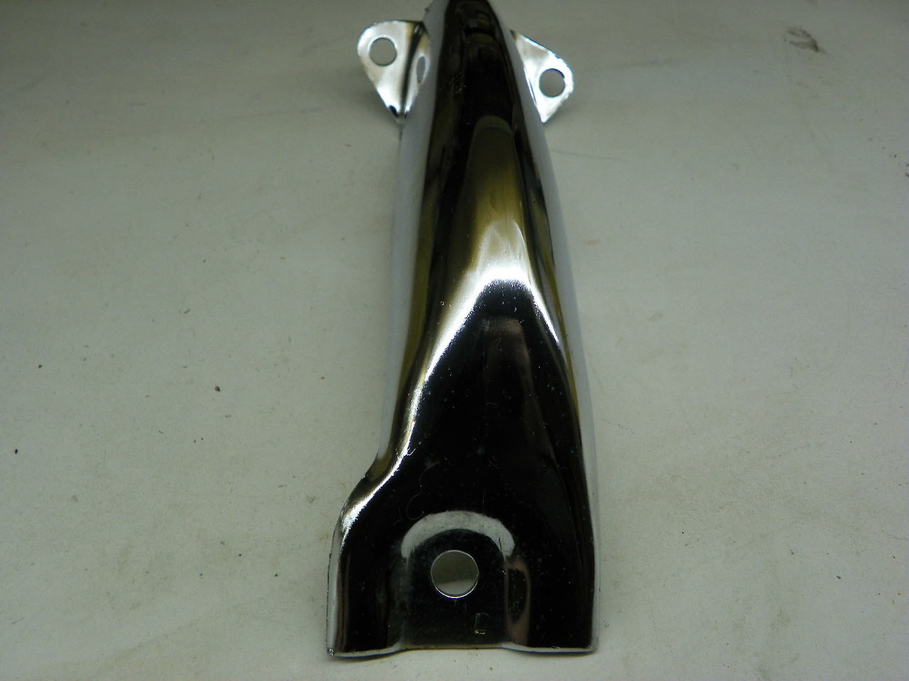 GM 3856531 LH Front Bumper Guard for 1965 Chevrolet Impala Bel Air restoration. - Image 4
