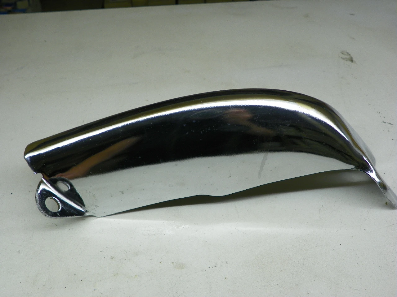 GM 3856531 LH Front Bumper Guard for 1965 Chevrolet Impala Bel Air restoration. - Image 6