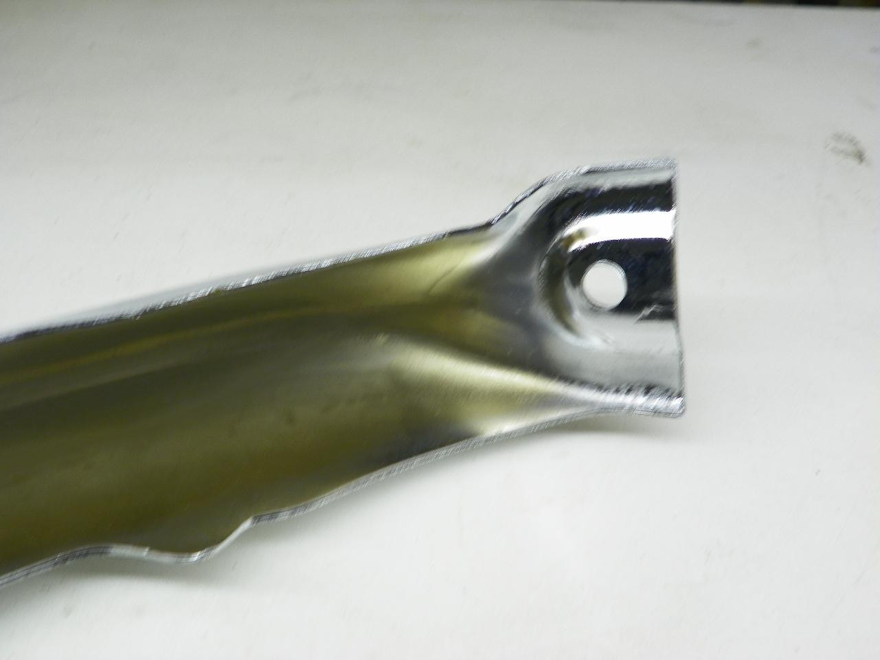 GM 3856531 LH Front Bumper Guard for 1965 Chevrolet Impala Bel Air restoration. - Image 7