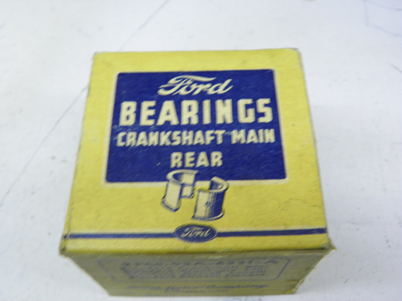 Ford 92A-6331-A Crankshaft Main Bearing for 1940 Ford V8 60 HP engine restoration. - Image 1