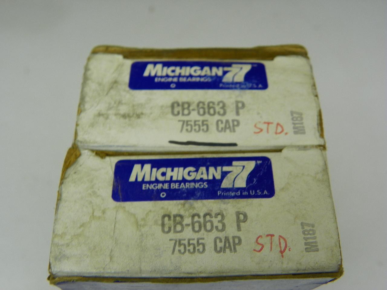 Michigan 7555CAP STD Rod Bearings for 1963-1982 Chevrolet GMC V8 6 Cyl engine restoration. - Image 2