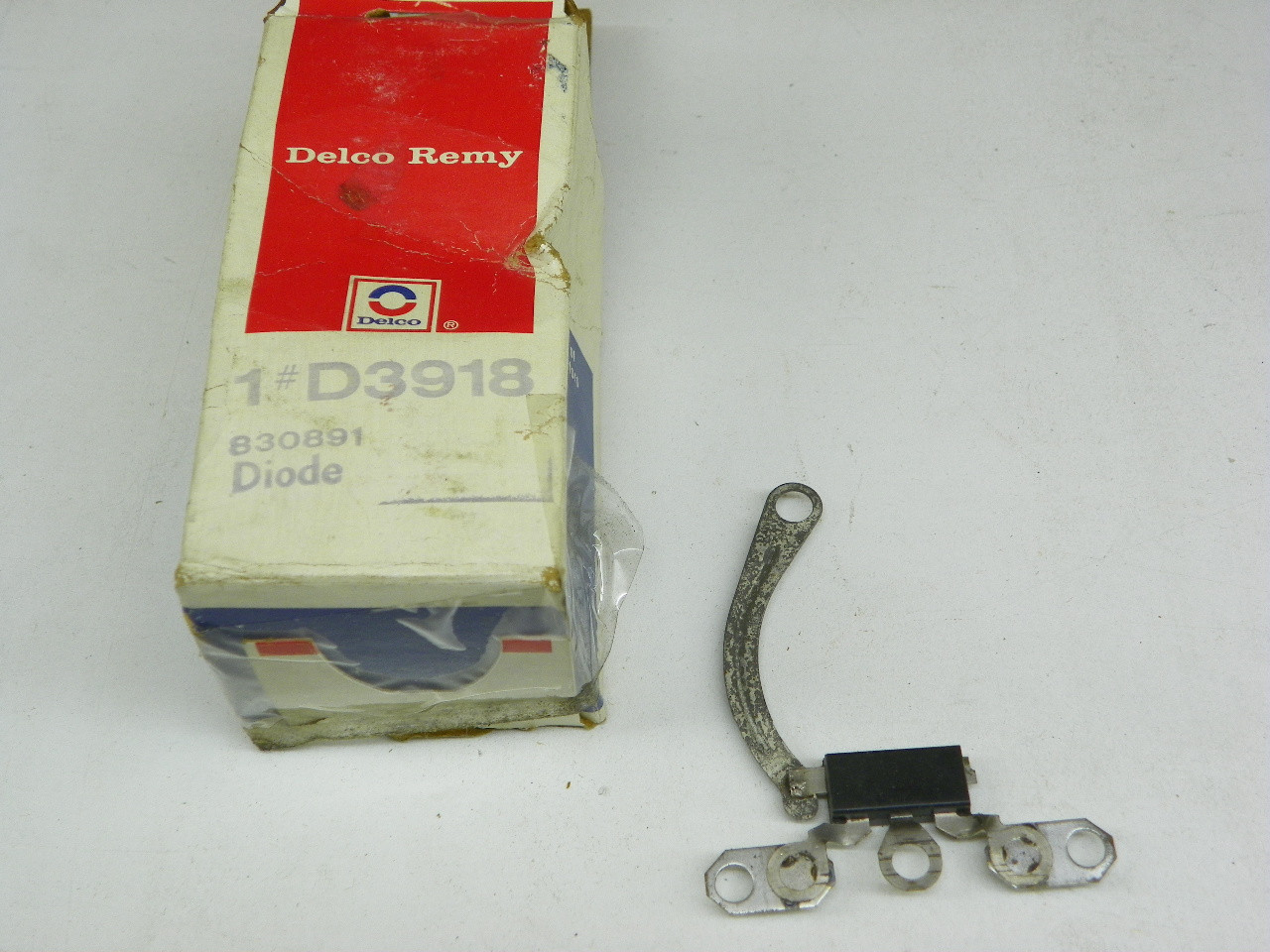 Delco Remy D3918 830891 Alternator Diode for 1976-1979 Oldsmobile Buick Chevrolet 80 Amp restoration. - Image 1