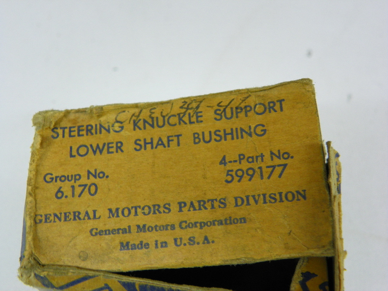 General Motors 599177 Steering Knuckle Lower Shaft Bushing for 1939-1948 Chevrolet restoration. - Image 2