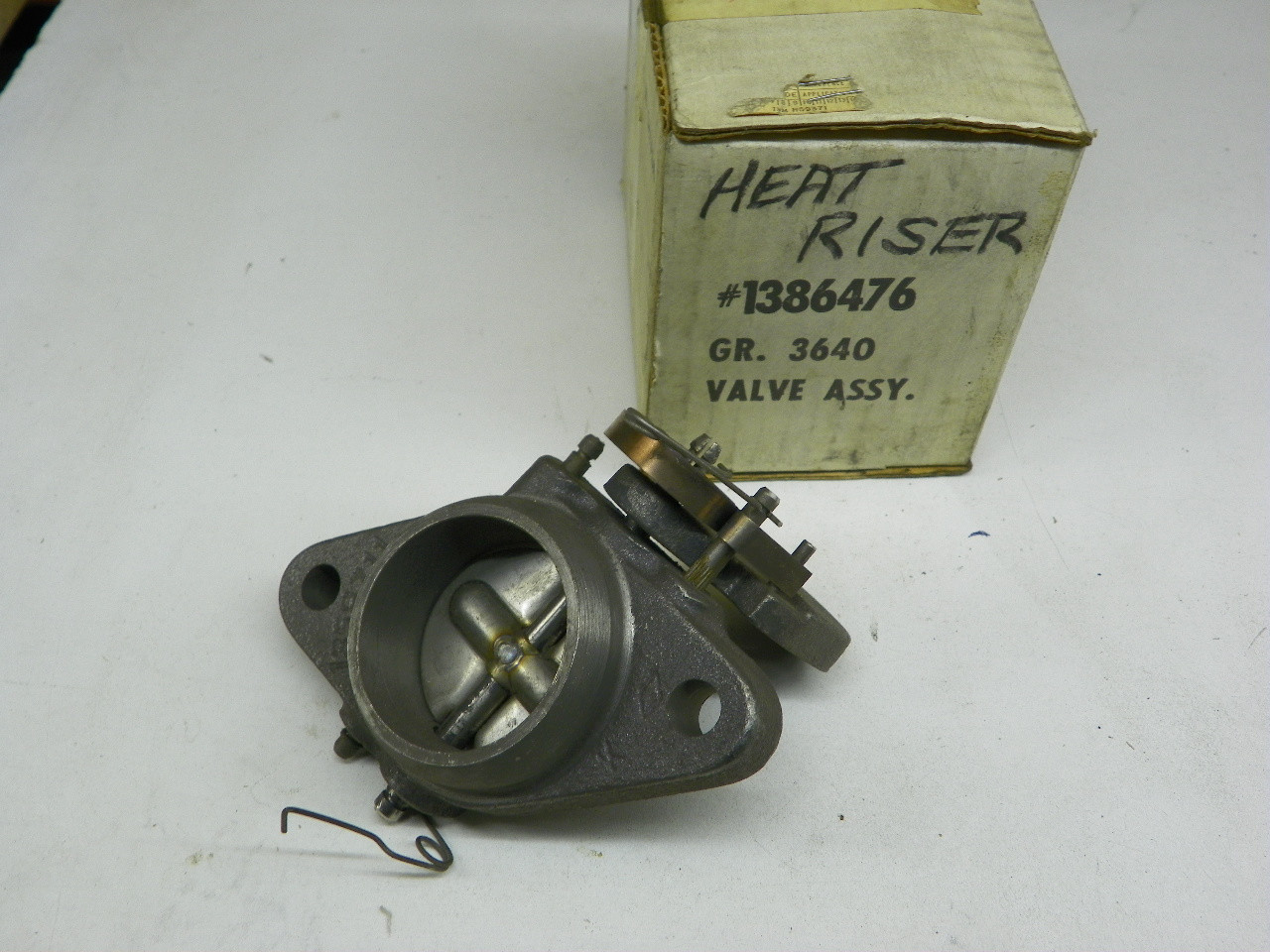 General Motors 1386476 Heat Riser Valve Assembly for vintage GM restoration. - Image 1