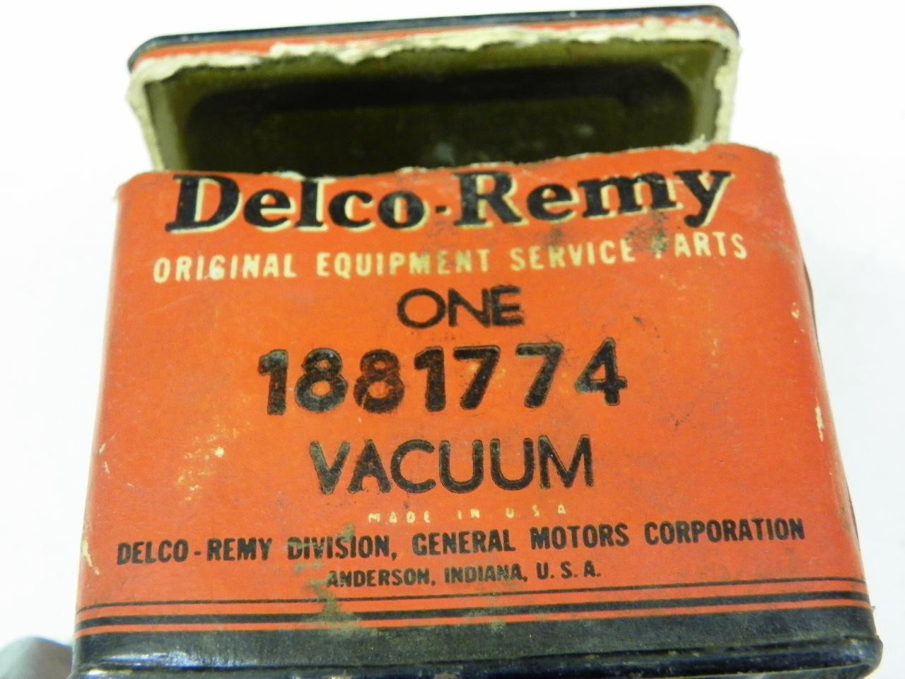 Delco-Remy 1881774 Vacuum Control for 1941 Chevrolet GM Truck restoration. - Image 2