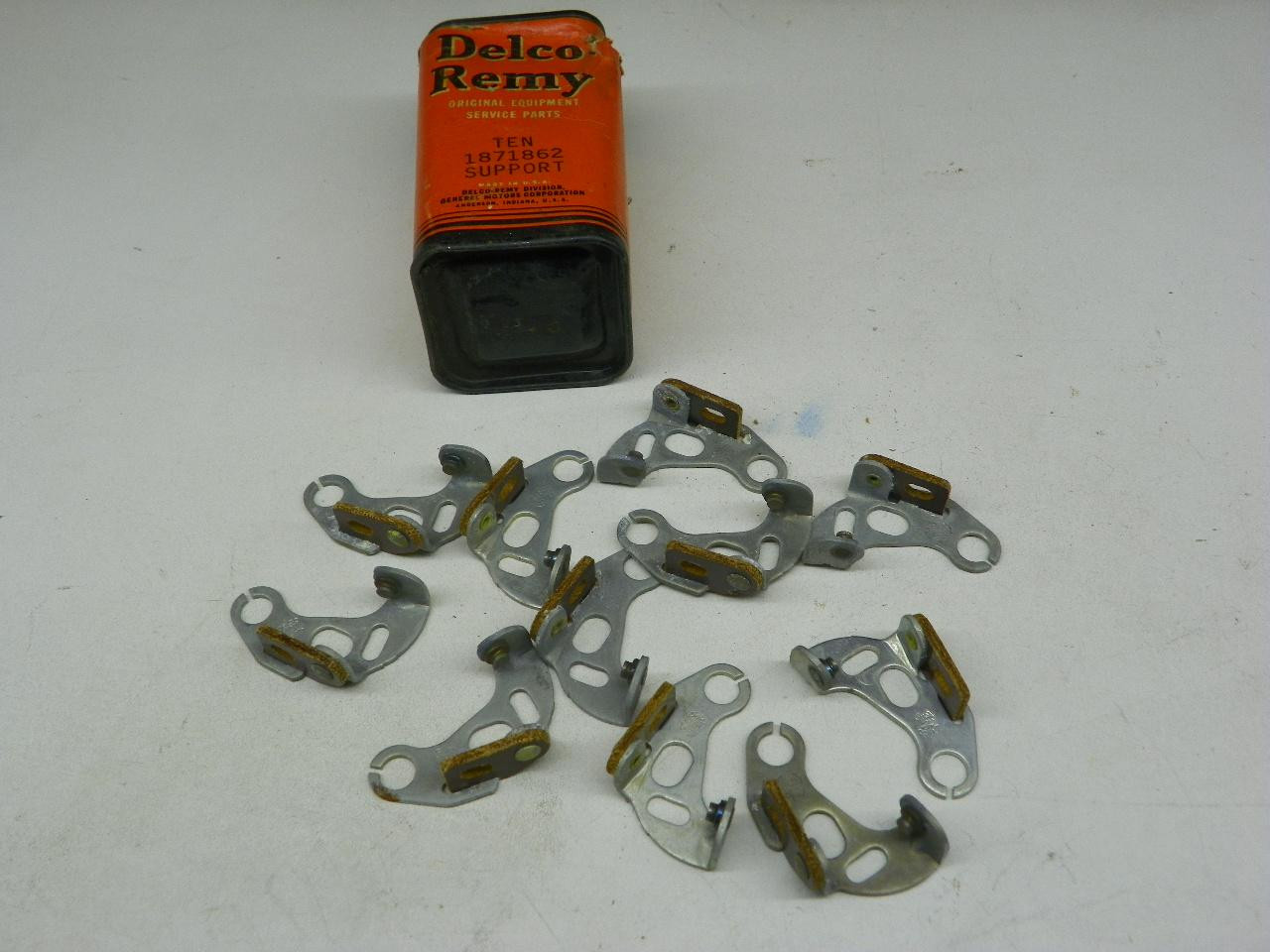 Delco Remy 1871862 Ignition Point 10-Pack for 1937-1940 Buick Oldsmobile Pontiac restoration. - Image 1
