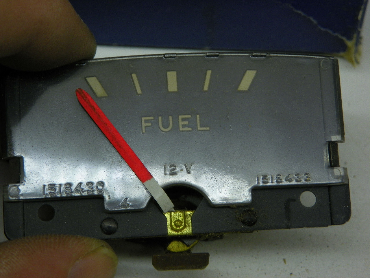 AC Delco 1518430 Fuel Gauge for 1956 Oldsmobile 88 Super 88 98 restoration. - Image 3